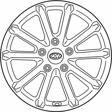 2018 Hyundai Sonata Spare Wheel - 52910-C2530