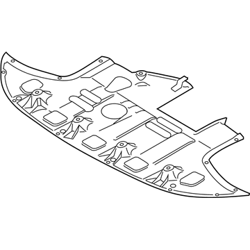 Hyundai 29110-J3000 Panel Assembly-Under Cover