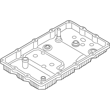 Hyundai 45280-47400 Pan Assembly-Automatic Transaxle Oil