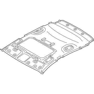 Hyundai 85410-J9AL0-TRY Headlining Assembly