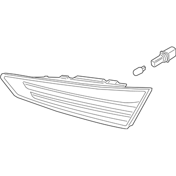 Hyundai 92404-F2500 Lamp Assembly-Rear Comb Inside,RH