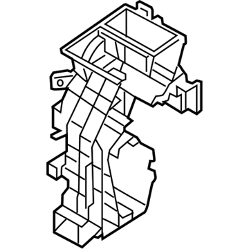 Hyundai 97134-E6000 Case-Heater & Evaporator,LH