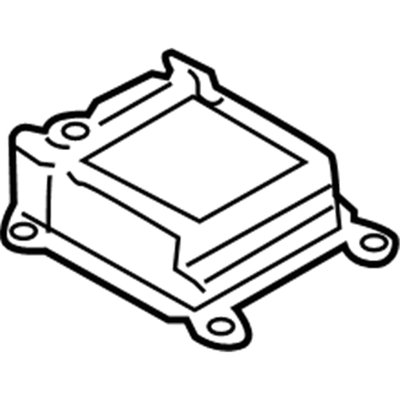 Hyundai Genesis Coupe Air Bag Control Module - 95910-2M260