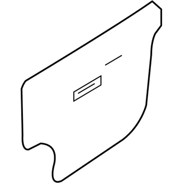 Hyundai 82392-4D000 Seal-Front Door Trim,RH