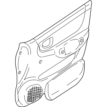 Hyundai 82380-25200-LT Pocket-Door Map,RH