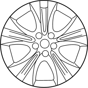 Hyundai 52910-3Q350 Aluminium Wheel Assembly