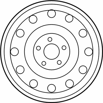 2011 Hyundai Sonata Spare Wheel - 52910-3Q410