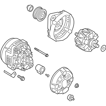 2023 Hyundai Kona N Alternator - 37300-2GPD0