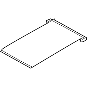 Hyundai 81666-D3000-YAK Blind Assembly-Panorama Roof Front Roller