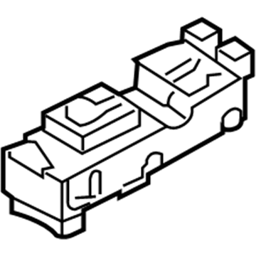 Hyundai Santa Fe XL Power Window Switch - 93580-2W001-RR5