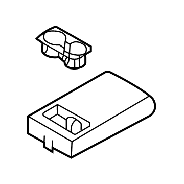 Hyundai 89900-CW010-KWE ARMREST Assembly-RR Seat Back