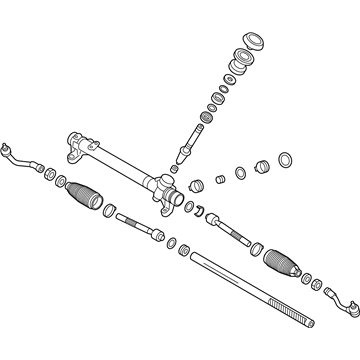 2018 Hyundai Sonata Hybrid Rack And Pinion - 56500-C1700