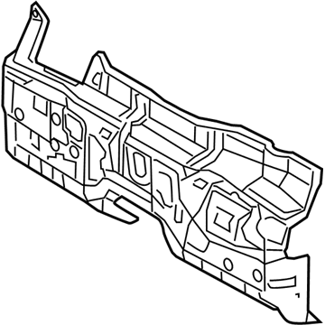 Hyundai 84120-3N600 Pad Assembly-Isolation Dash Panel