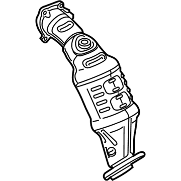 Hyundai 28530-3LVR0 Catalyst Case Assembly, Right