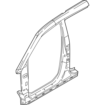 Hyundai 71110-CWA00 Panel Assembly-Pillar Outer,LH