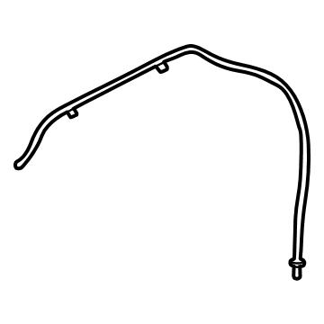 Hyundai 816D0-K5000 HOSE ASSY-SUNROOF DRAIN,RH