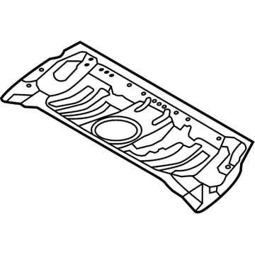 Hyundai Accent Floor Pan - 65511-1R300