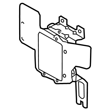 Hyundai 99150-GI100 UNIT ASSY-REAR CORNER RADAR,RH