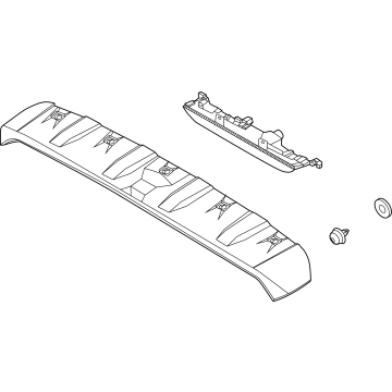 Hyundai Santa Cruz Spoiler - 87210-K5000