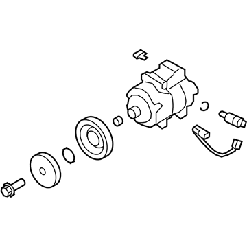 2021 Hyundai Genesis G70 A/C Compressor - 97701-G9170