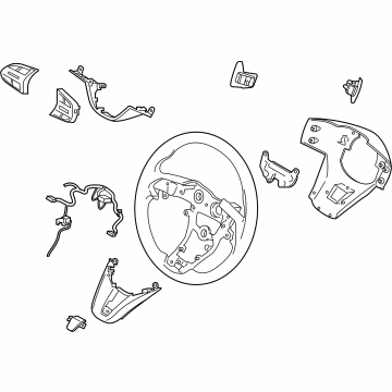 Hyundai 56100-S2AJ0-NNB Wheel Assy-Steering