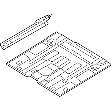 2009 Hyundai Tucson Floor Pan - 65100-2S400