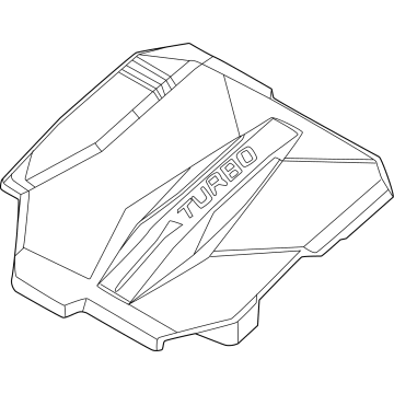 2020 Hyundai Sonata Engine Cover - 29240-2S350