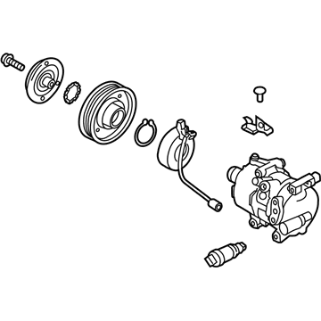 2018 Hyundai Kona A/C Compressor - 97701-J9000