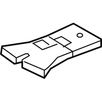 Hyundai 97375-D3000 Duct-Rear Heating Rear,RH