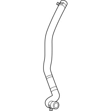 2021 Hyundai Santa Fe Hybrid Radiator Hose - 25414-3D100