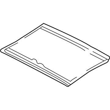 Hyundai 81666-4D000-QW Sunshade Assembly-Sunroof