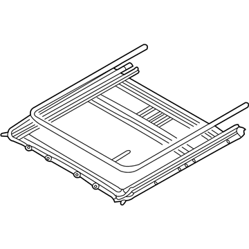 Hyundai 81620-4D030 Frame Assembly-SUNROOF