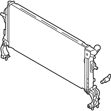 Hyundai Veloster Radiator - 25310-J3450