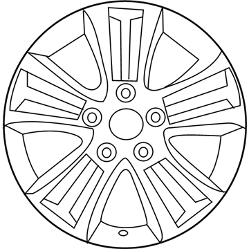 2015 Hyundai Elantra GT Spare Wheel - 52910-A5700