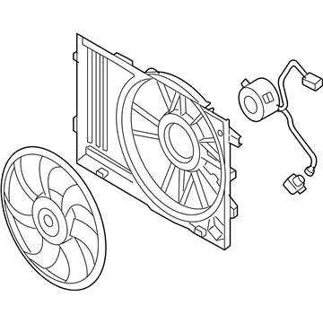 Hyundai Tucson Fan Motor - 25380-1F380