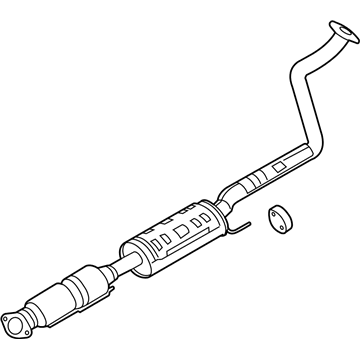 2011 Hyundai Elantra Muffler - 28600-3X301