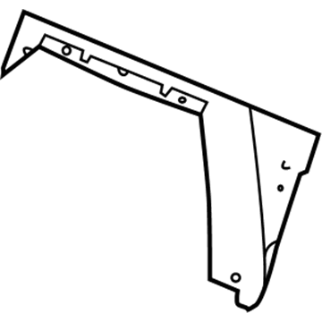 Hyundai 85785-38000-AQ Trim-Partition Side RH