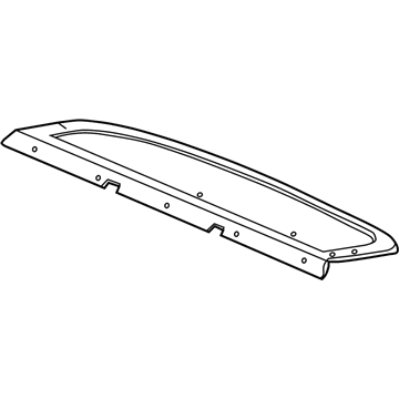 Hyundai 85610-38400-LT Trim Assembly-Package Tray