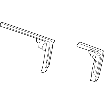 Hyundai 89401-3D460 Frame & Latch Assembly-Rear Seat Back