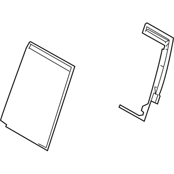 Hyundai 89301-2H130 Frame Assembly-Rear Seat Back Main