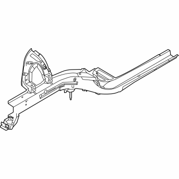 Hyundai 64602-AB000 Member Assembly-Front Side,RH