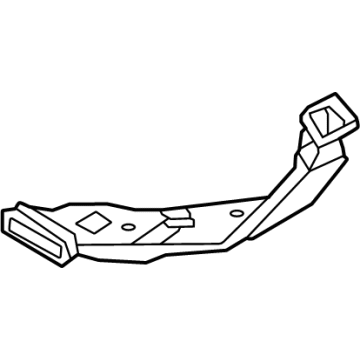 Hyundai 97360-CW000 Duct-Rear Heating,LH