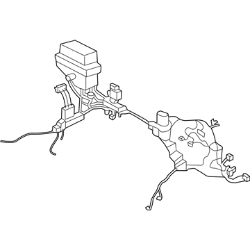 Hyundai 91240-3N851 Wiring Assembly-Front