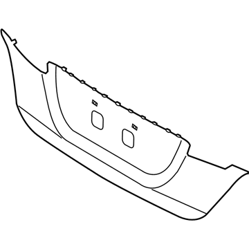 Hyundai 87371-3N130 Moulding-Back Panel