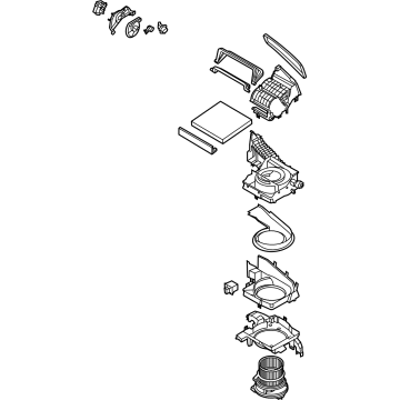 Hyundai 97100-L0000 Blower Unit