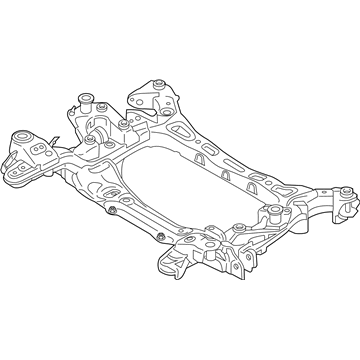 Hyundai 62410-J5000 Crossmember Assembly-Front