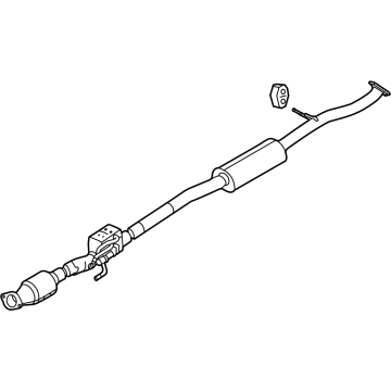 2023 Hyundai Tucson Muffler - 28650-P0550