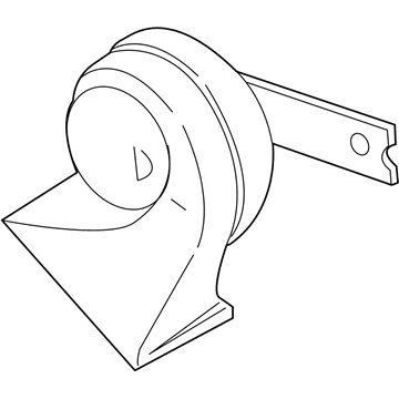 Hyundai 96611-L2000 Horn Assembly-Low Pitch