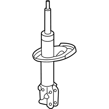 Hyundai 54651-4D101 Front Left-Hand Shock Absorber Assembly