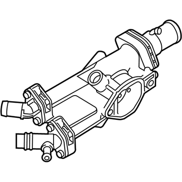 2022 Hyundai Veloster N Thermostat Housing - 25620-2GTP0